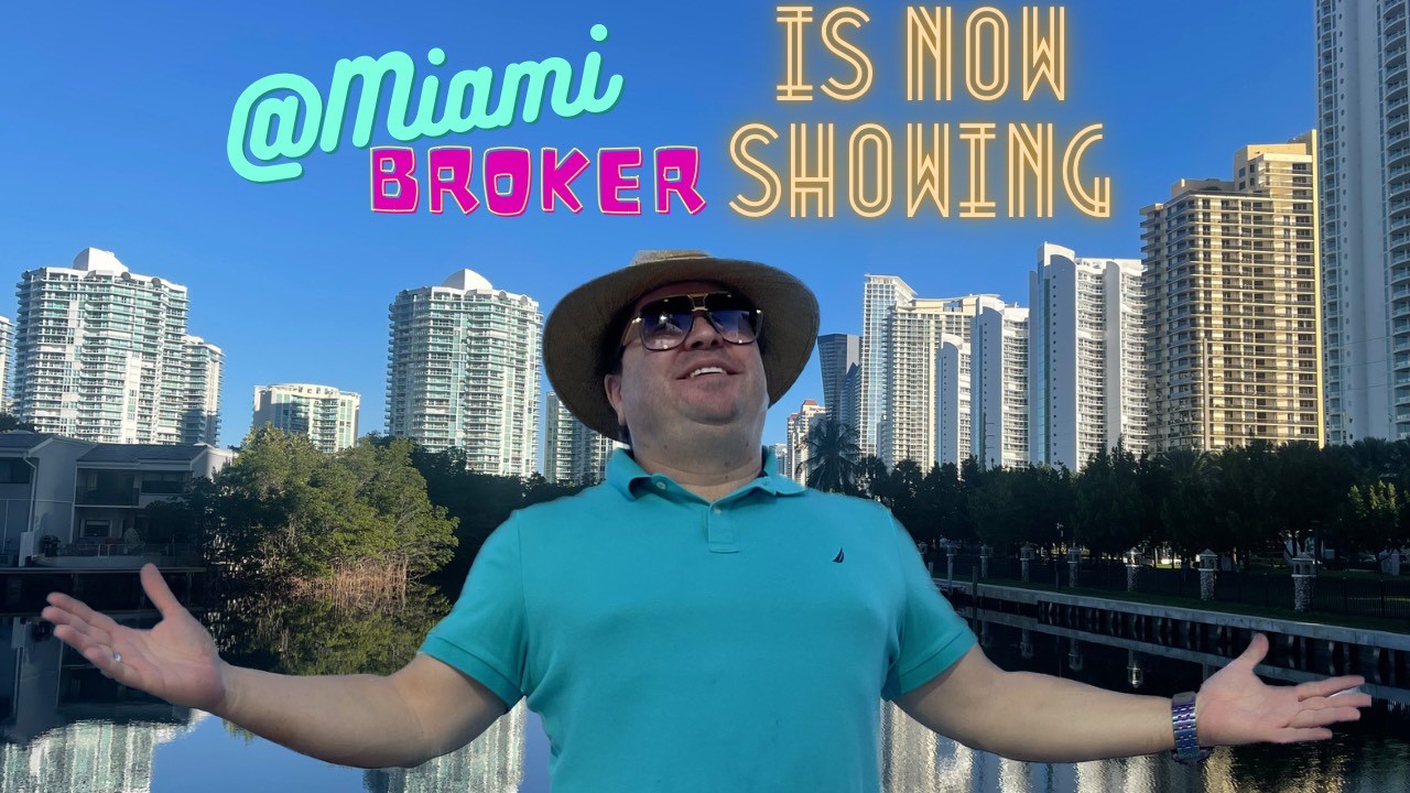 @MiamiBroker is now LIVE on YouTube!