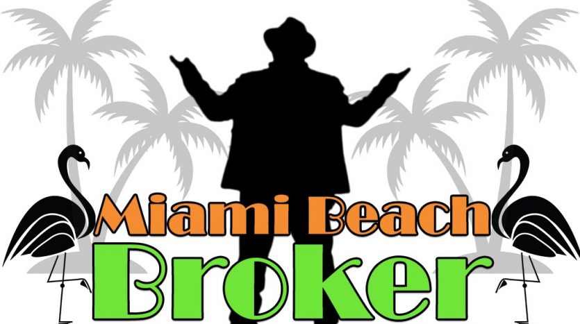 A work in-progress, the personal logo for Christopher Lazaro, Miami Beach Broker
